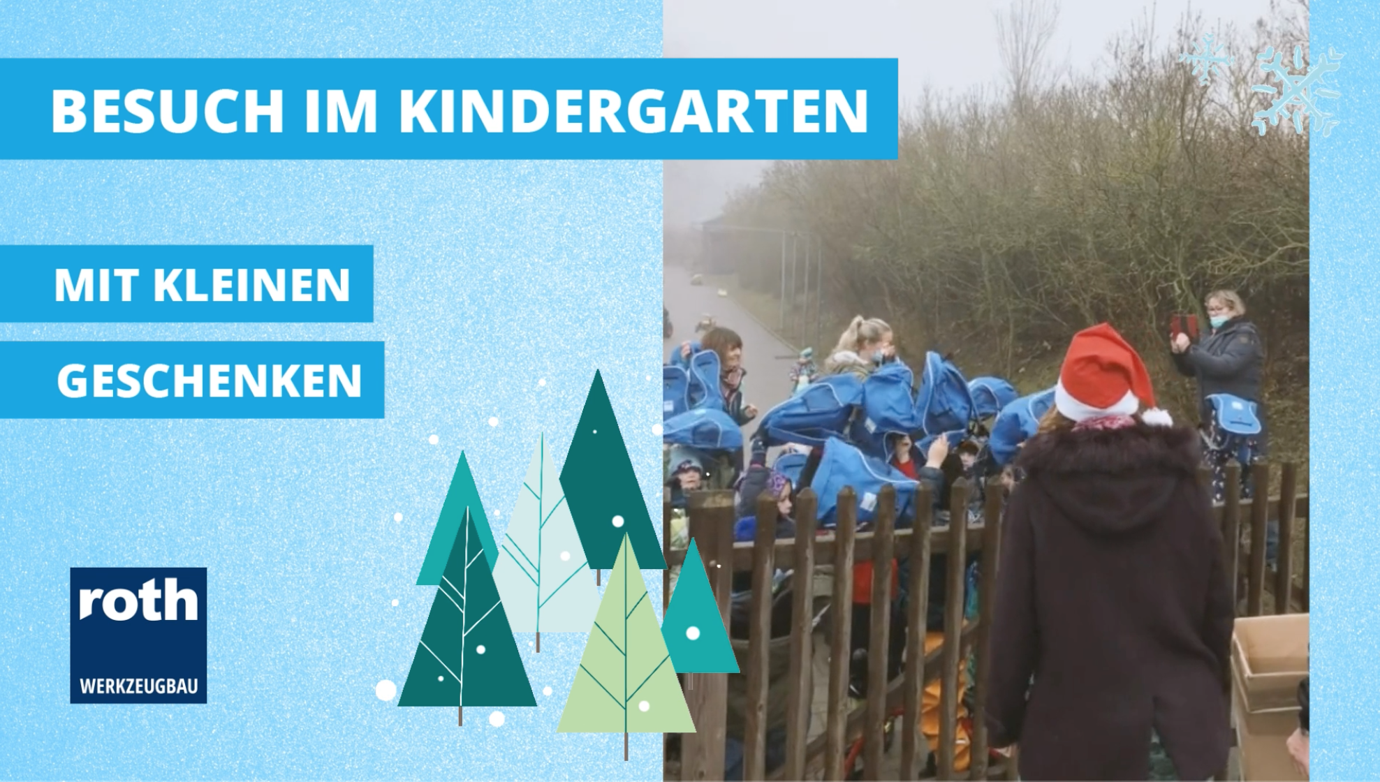 kindergarten geschenke weihnachten werkzeugbau firma dorf unterstützung corona
